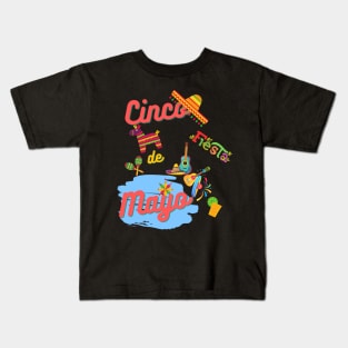 Cinco de mayo Fiesta 2023 Kids T-Shirt